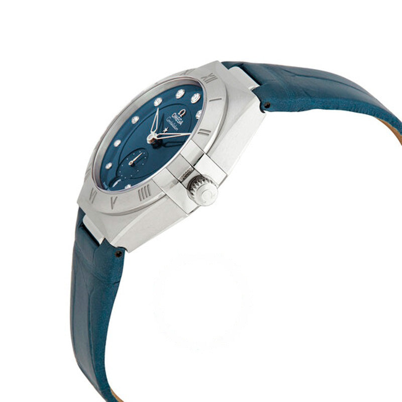 Relógio Constellation Cronômetro Automático Mostrador Azul Diamante  - Mercado de Luxo - O Maior E-Commerce de Bens, Produtos e Serviços de Luxo do Brasil.