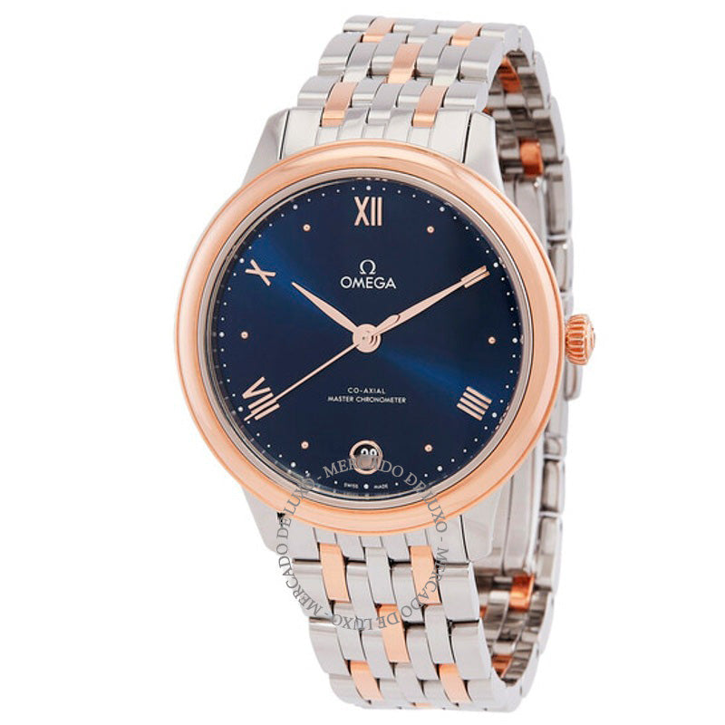 Relógio De Ville Cronômetro Automático Mostrador Azul 34 mm - Mercado de Luxo - O Maior E-Commerce de Bens, Produtos e Serviços de Luxo do Brasil.