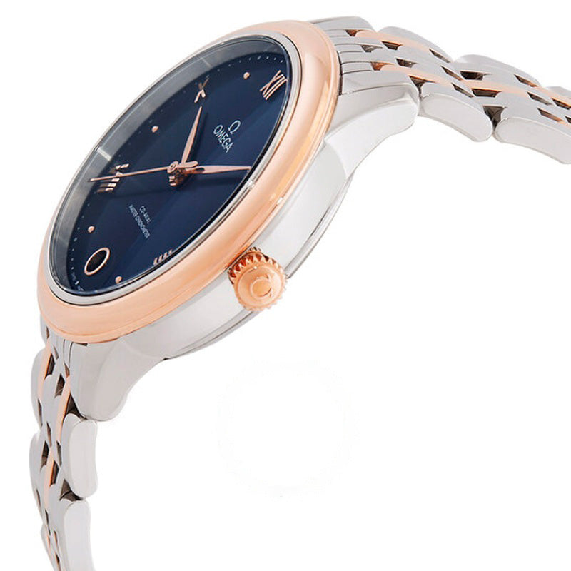 Relógio De Ville Cronômetro Automático Mostrador Azul 34 mm - Mercado de Luxo - O Maior E-Commerce de Bens, Produtos e Serviços de Luxo do Brasil.