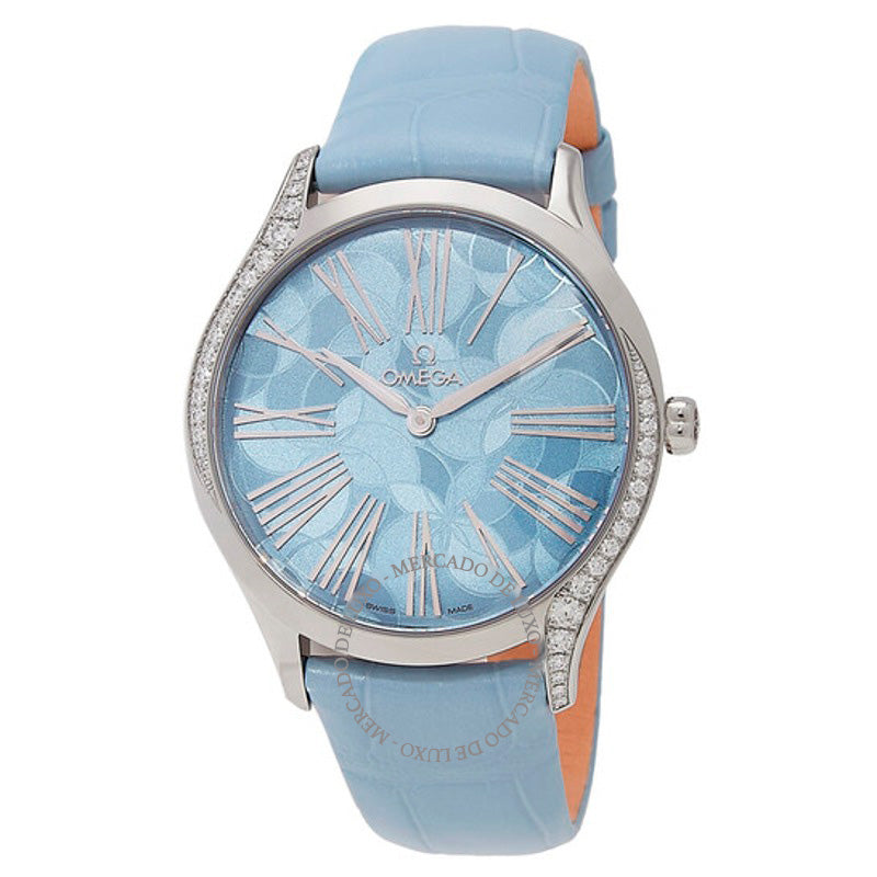 Relógio De Ville Mini Tresor Quartzo Mostrador Azul 26 mm - Mercado de Luxo - O Maior E-Commerce de Bens, Produtos e Serviços de Luxo do Brasil.