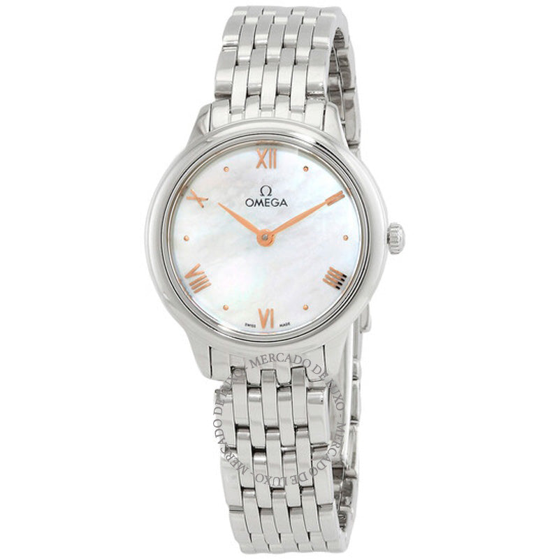 Relógio Mostrador De Ville Quartzo Branco Madrepérola 27 mm - Mercado de Luxo - O Maior E-Commerce de Bens, Produtos e Serviços de Luxo do Brasil.