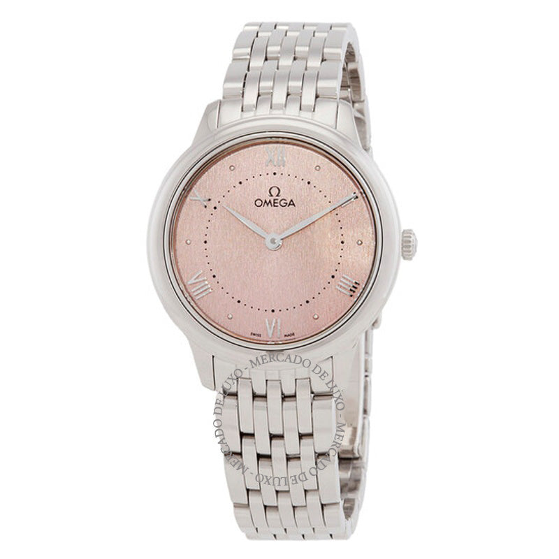 Relógio De Ville Quartz Rose Mostrador Prateado 30 mm - Mercado de Luxo - O Maior E-Commerce de Bens, Produtos e Serviços de Luxo do Brasil.