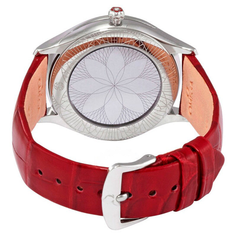 Relógio De Ville Tresor Quartzo Mostrador Vermelho 36 mm - Mercado de Luxo - O Maior E-Commerce de Bens, Produtos e Serviços de Luxo do Brasil.