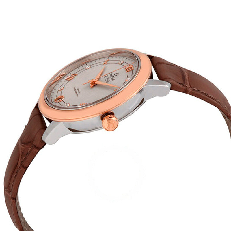 Relógio De Ville Automático Diamante Mostrador Prata 32 mm - Mercado de Luxo - O Maior E-Commerce de Bens, Produtos e Serviços de Luxo do Brasil.