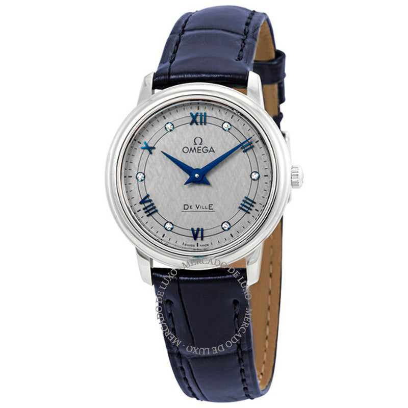 Relógio De Ville Prestige Mostrador Cinza Diamante 27 mm - Mercado de Luxo - O Maior E-Commerce de Bens, Produtos e Serviços de Luxo do Brasil.