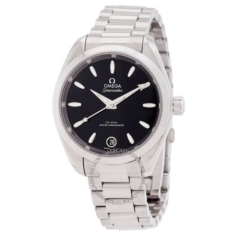 Relógio Seamaster Cronômetro Automático Mostrador Preto 34 mm - Mercado de Luxo - O Maior E-Commerce de Bens, Produtos e Serviços de Luxo do Brasil.