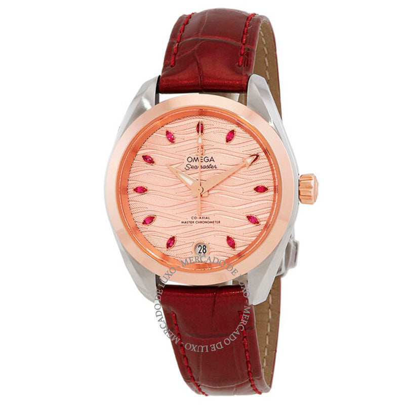 Relógio Seamaster Cronômetro Automático Mostrador Rosa  - Mercado de Luxo - O Maior E-Commerce de Bens, Produtos e Serviços de Luxo do Brasil.