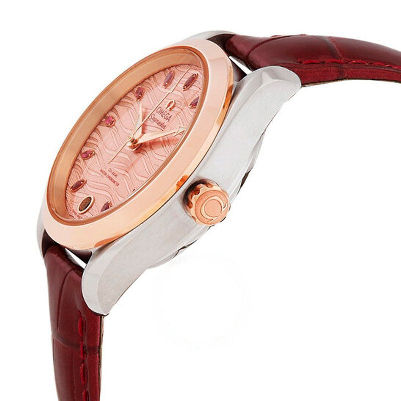 Relógio Seamaster Cronômetro Automático Mostrador Rosa  - Mercado de Luxo - O Maior E-Commerce de Bens, Produtos e Serviços de Luxo do Brasil.