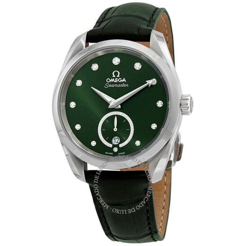 Relógio Seamaster Cronômetro Automático Mostrador Verde Diamante 38 mm - Mercado de Luxo - O Maior E-Commerce de Bens, Produtos e Serviços de Luxo do Brasil.