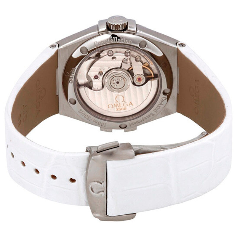 Relógio Constellation Co-Axial Cronômetro Automático Diamante Mostrador Branco Madrepérola 35 mm - Mercado de Luxo - O Maior E-Commerce de Bens, Produtos e Serviços de Luxo do Brasil.