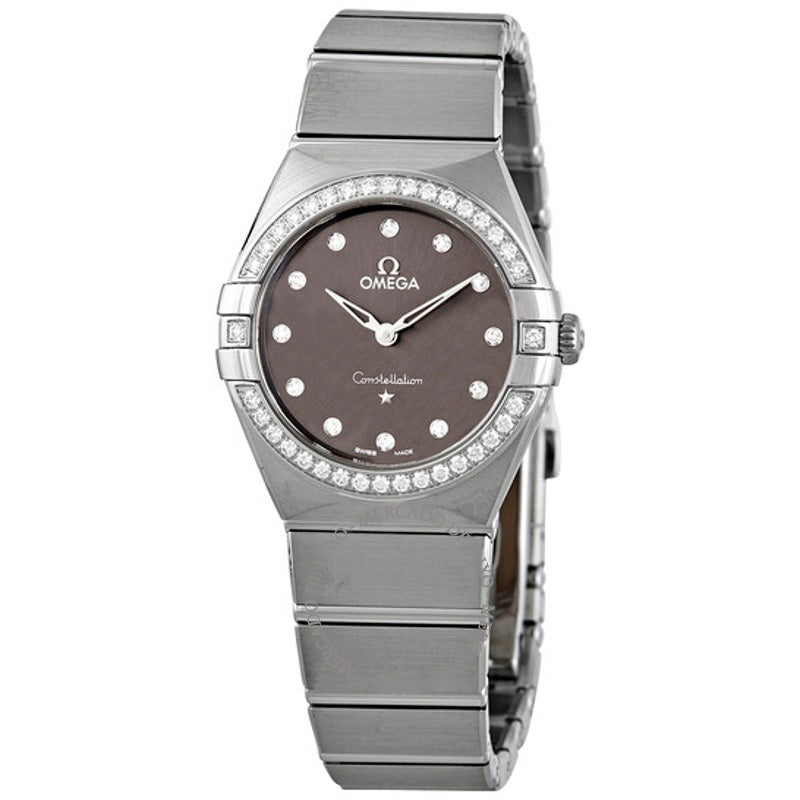 Relógio Constellation Manhattan Quartzo Diamante Mostrador Cinza  - Mercado de Luxo - O Maior E-Commerce de Bens, Produtos e Serviços de Luxo do Brasil.
