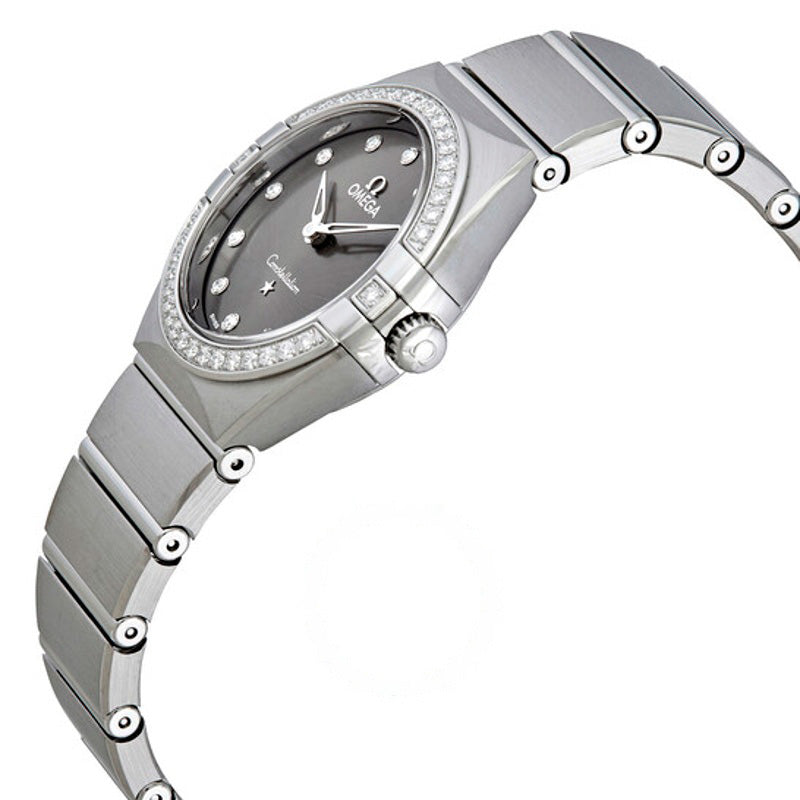 Relógio Constellation Manhattan Quartzo Diamante Mostrador Cinza  - Mercado de Luxo - O Maior E-Commerce de Bens, Produtos e Serviços de Luxo do Brasil.