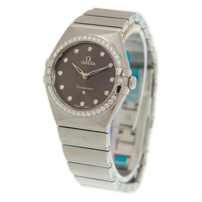 Relógio Constellation Manhattan Quartzo Diamante Mostrador Cinza  - Mercado de Luxo - O Maior E-Commerce de Bens, Produtos e Serviços de Luxo do Brasil.