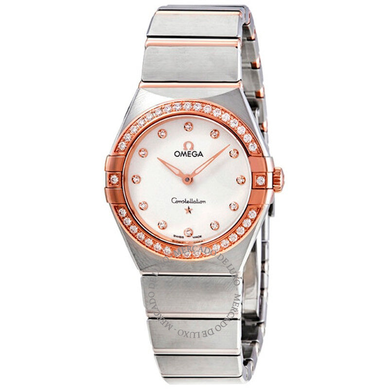 Relógio Constellation Manhattan Quartz Diamante Mostrador Prata 28 mm - Mercado de Luxo - O Maior E-Commerce de Bens, Produtos e Serviços de Luxo do Brasil.