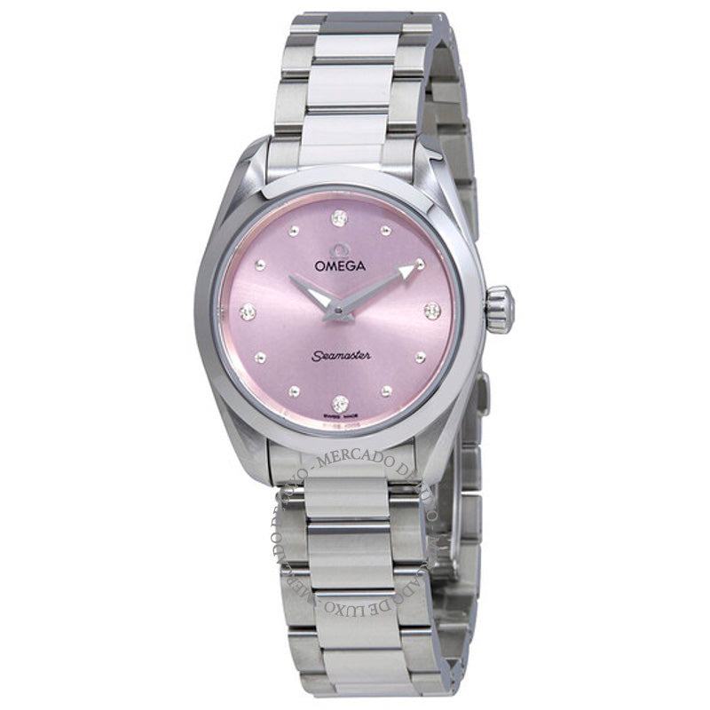 Relógio Seamaster Aqua Terra 28 mm - Mercado de Luxo - O Maior E-Commerce de Bens, Produtos e Serviços de Luxo do Brasil.
