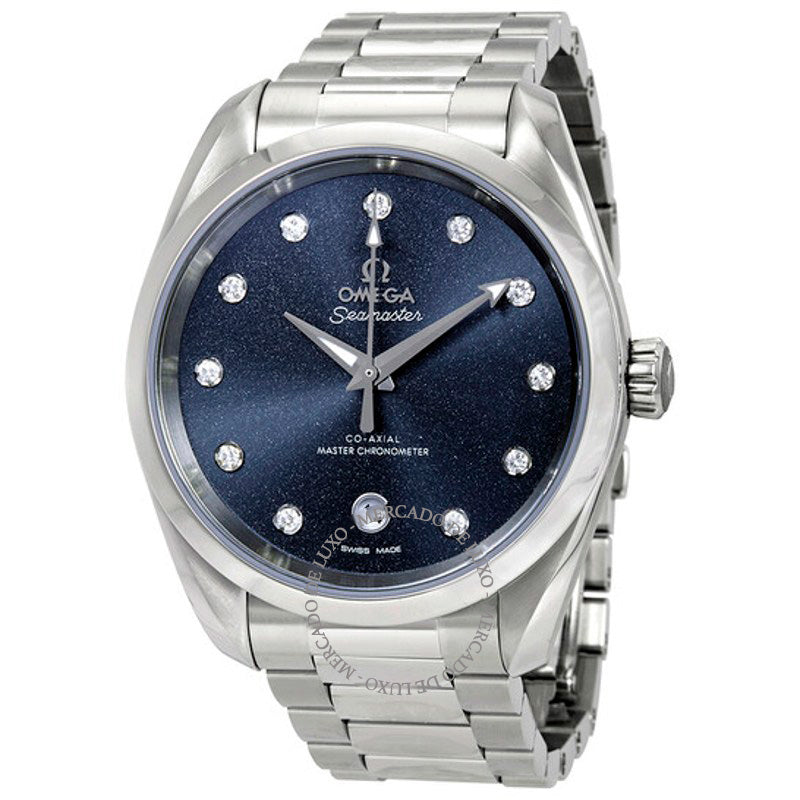 Relógio Seamaster Aqua Terra Automático com Diamantes 38 mm - Mercado de Luxo - O Maior E-Commerce de Bens, Produtos e Serviços de Luxo do Brasil.