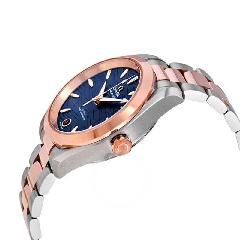 Relógio Seamaster Aqua Terra Automático com Mostrador Azul 34 mm - Mercado de Luxo - O Maior E-Commerce de Bens, Produtos e Serviços de Luxo do Brasil.