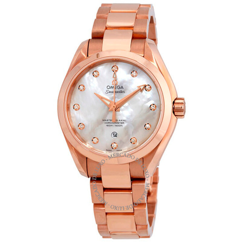 Relógio Seamaster Aqua Terra 34 mm - Mercado de Luxo - O Maior E-Commerce de Bens, Produtos e Serviços de Luxo do Brasil.