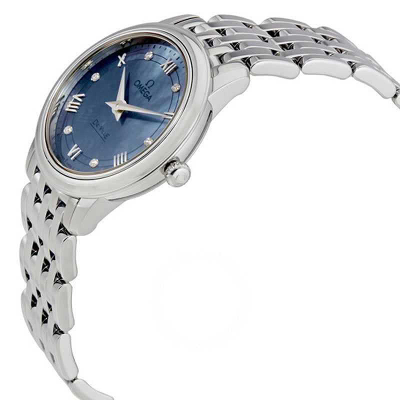Relógio De Ville Prestige Azul Madrepérola 27 mm - Mercado de Luxo - O Maior E-Commerce de Bens, Produtos e Serviços de Luxo do Brasil.
