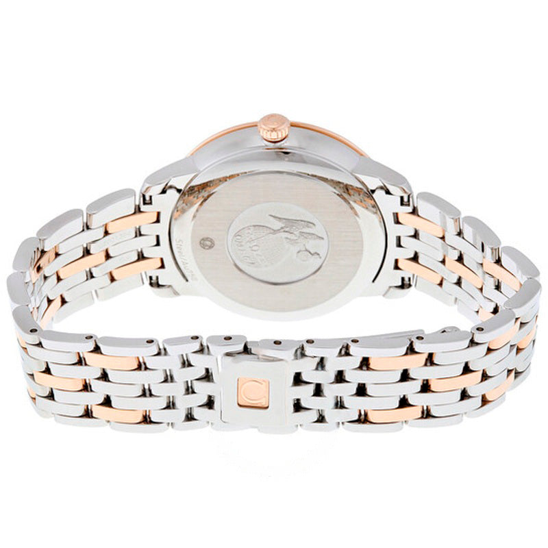 Relógio De Ville Prestige Co-Axial Automático Mostrador Azul Aço Inoxidável e Ouro Rosa 18k 32 mm - Mercado de Luxo - O Maior E-Commerce de Bens, Produtos e Serviços de Luxo do Brasil.