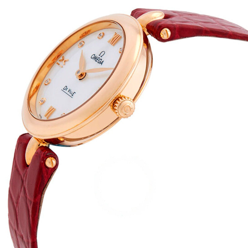 Relógio De Ville Prestige Dewdrop Madrepérola Mostrador de Diamantes Ouro 18K 27 mm - Mercado de Luxo - O Maior E-Commerce de Bens, Produtos e Serviços de Luxo do Brasil.