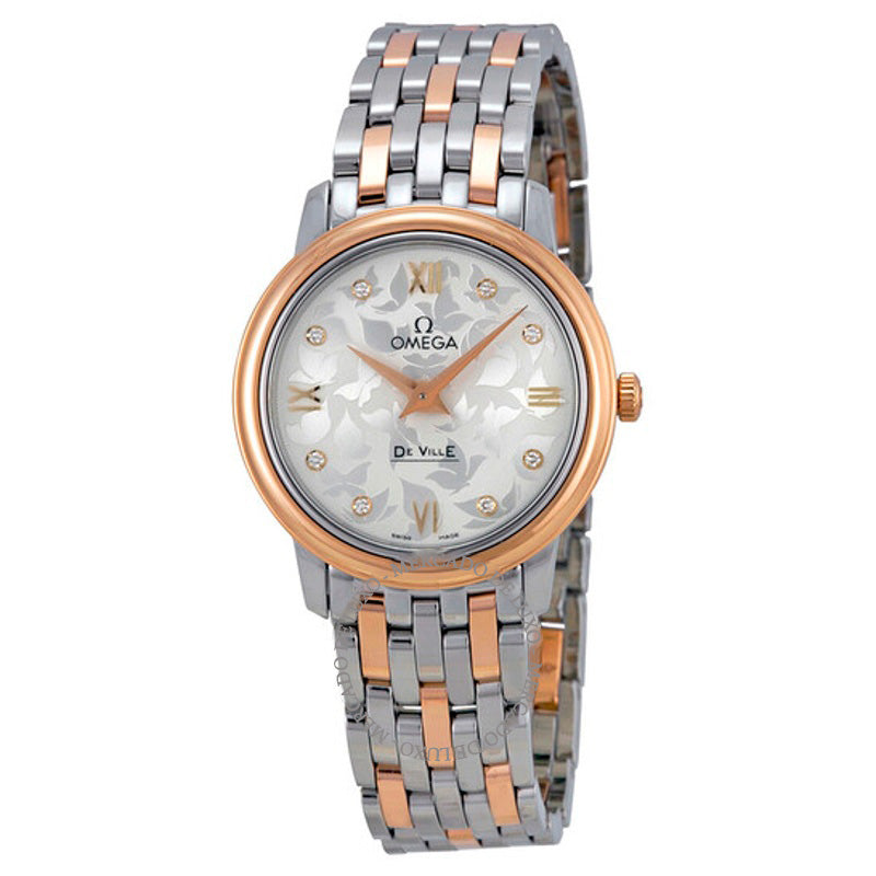 Relógio De Ville Prestige Silver Diamond Dial Aço inoxidável e ouro rosa 18k 27 mm - Mercado de Luxo - O Maior E-Commerce de Bens, Produtos e Serviços de Luxo do Brasil.