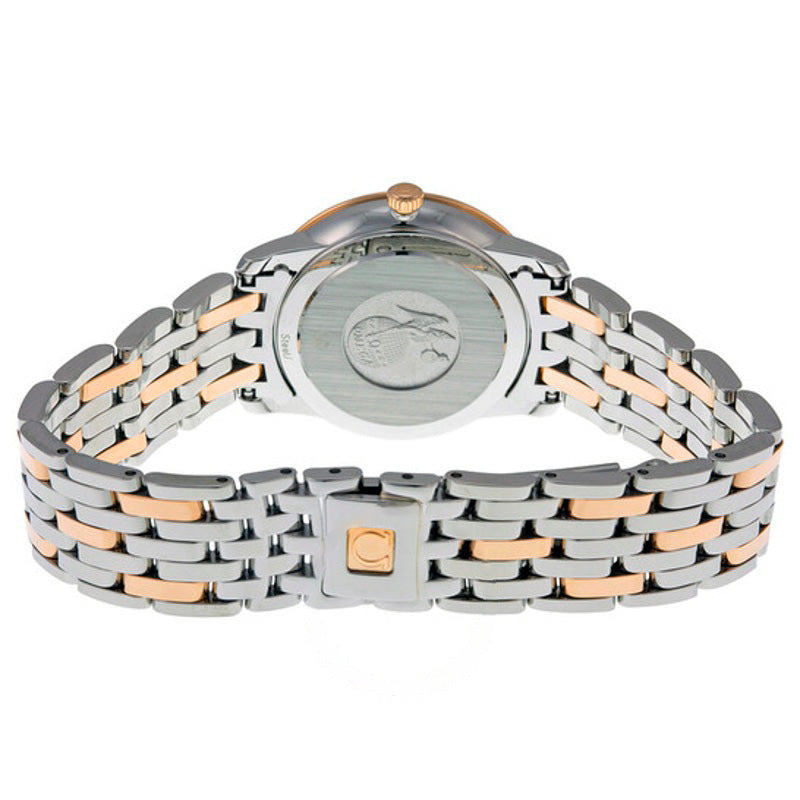 Relógio De Ville Prestige Silver Diamond Dial Aço inoxidável e ouro rosa 18k 27 mm - Mercado de Luxo - O Maior E-Commerce de Bens, Produtos e Serviços de Luxo do Brasil.