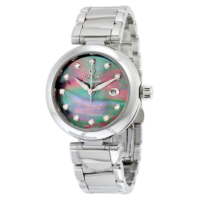 Relógio De Ville Ladymatic Automático Diamante 34 mm - Mercado de Luxo - O Maior E-Commerce de Bens, Produtos e Serviços de Luxo do Brasil.