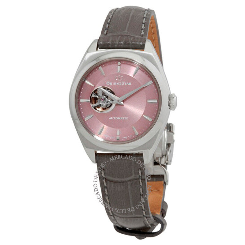 Relógio Orient Star Automático Mostrador Rosa 30 mm - Mercado de Luxo - O Maior E-Commerce de Bens, Produtos e Serviços de Luxo do Brasil.