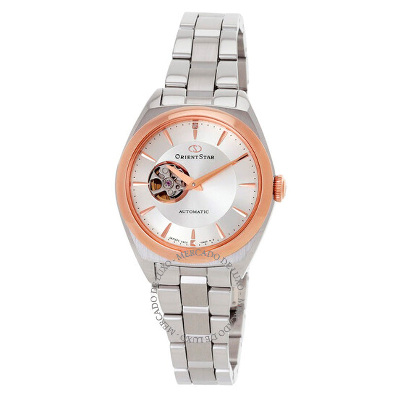 Relógio Orient Star Automático Mostrador Prateado 36 mm - Mercado de Luxo - O Maior E-Commerce de Bens, Produtos e Serviços de Luxo do Brasil.
