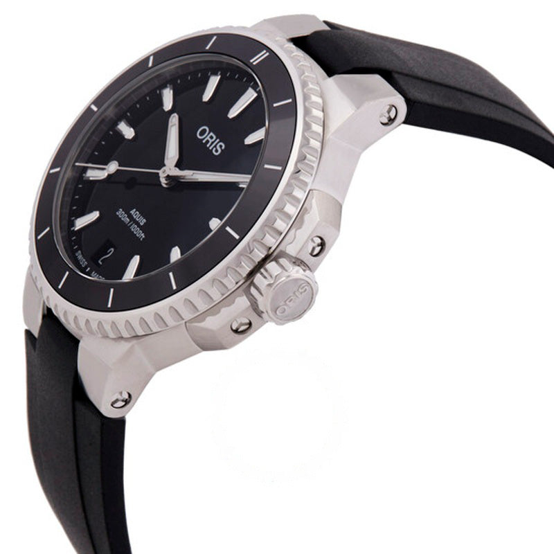 Relógio Aquis Date Automático Mostrador Preto 01 733 7792 4154-07 4 36 mm - Mercado de Luxo - O Maior E-Commerce de Bens, Produtos e Serviços de Luxo do Brasil.