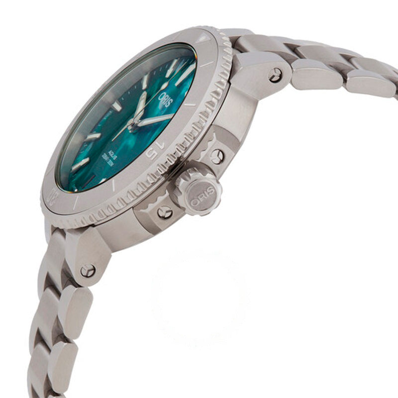 Relógio Aquis Date Automático Verde Dial 01 733 7770 4137-07 8 18 36 mm - Mercado de Luxo - O Maior E-Commerce de Bens, Produtos e Serviços de Luxo do Brasil.