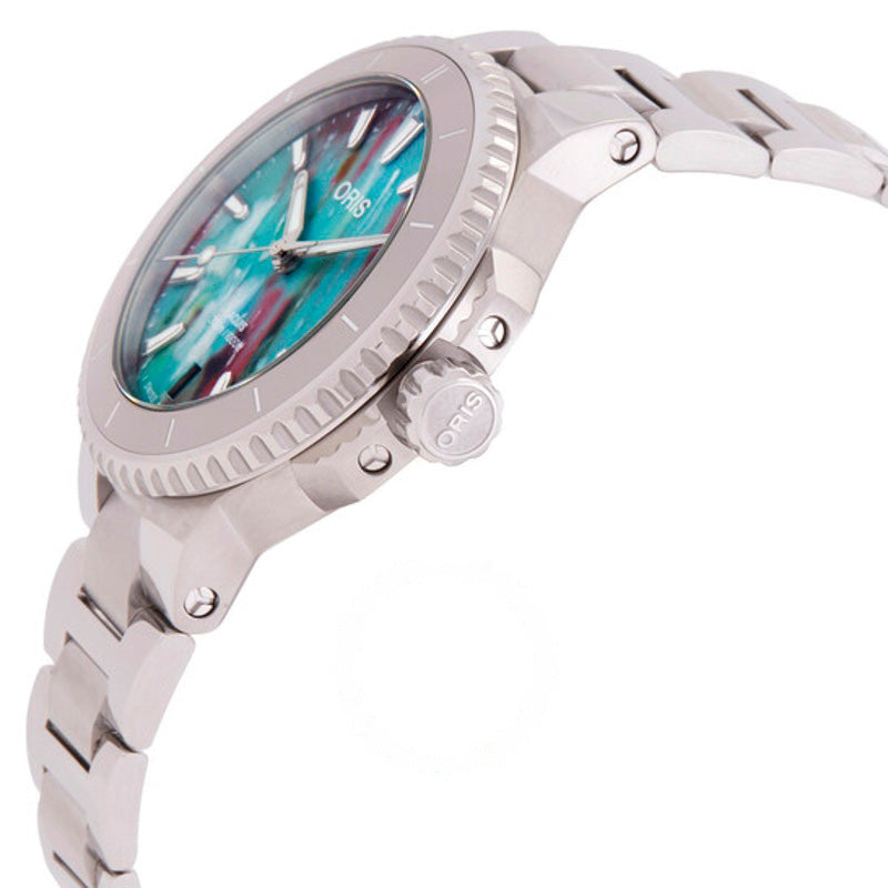 Relógio Aquis Data Automático 01 733 7792 4150-07 8 19 36 mm - Mercado de Luxo - O Maior E-Commerce de Bens, Produtos e Serviços de Luxo do Brasil.