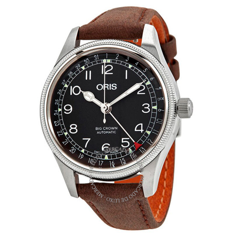 Relógio Big Crown Automático Mostrador Preto 01 754 7749 4064-07 5 1 36 mm - Mercado de Luxo - O Maior E-Commerce de Bens, Produtos e Serviços de Luxo do Brasil.