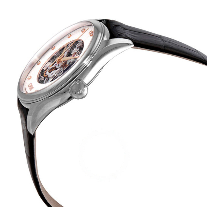 Relógio Artelier Automático Diamante Prata Esqueleto Mostrador 01 560 7724 4031-07 5 33 mm - Mercado de Luxo - O Maior E-Commerce de Bens, Produtos e Serviços de Luxo do Brasil.