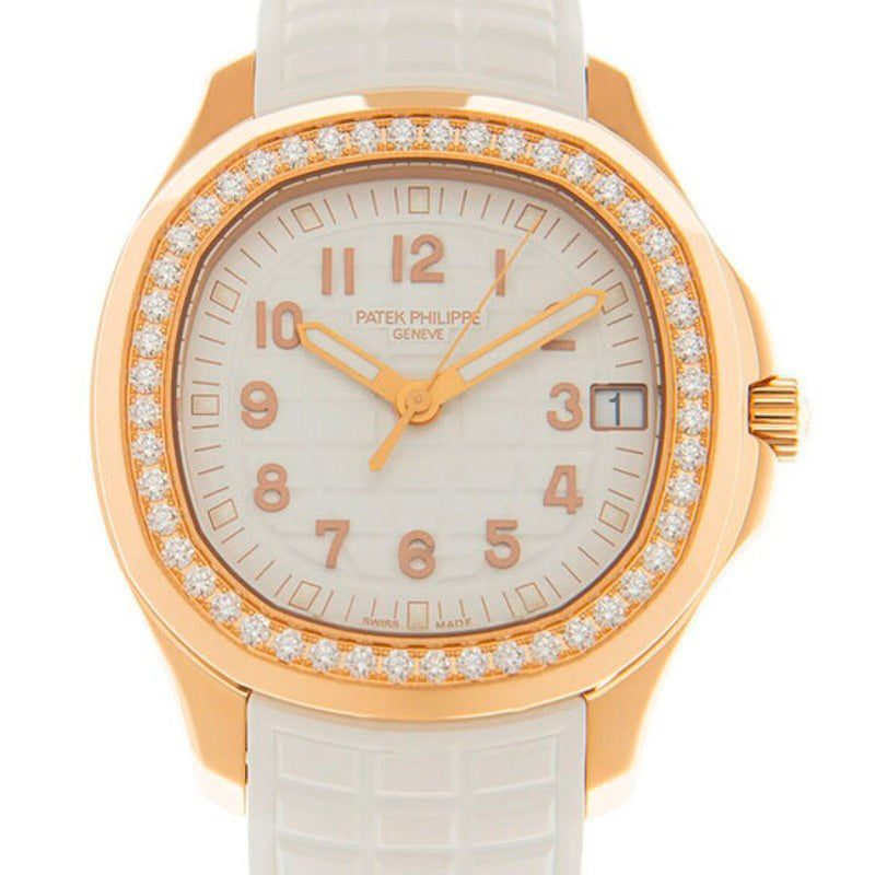 Relógio Aquanaut Luce Automático Diamante Mostrador Branco 38 mm - Mercado de Luxo - O Maior E-Commerce de Bens, Produtos e Serviços de Luxo do Brasil.
