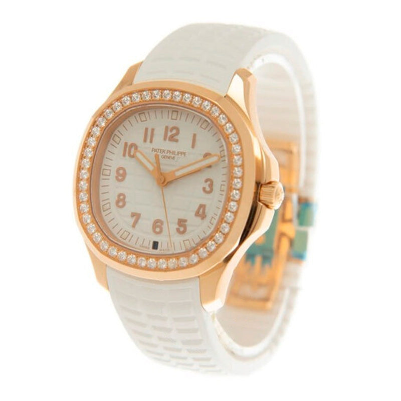 Relógio Aquanaut Quartz Diamante Mostrador Branco 38 mm - Mercado de Luxo - O Maior E-Commerce de Bens, Produtos e Serviços de Luxo do Brasil.