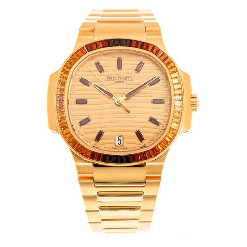 Relógio Nautilus Rose Gold Automático Mostrador Rosa 35 mm - Mercado de Luxo - O Maior E-Commerce de Bens, Produtos e Serviços de Luxo do Brasil.
