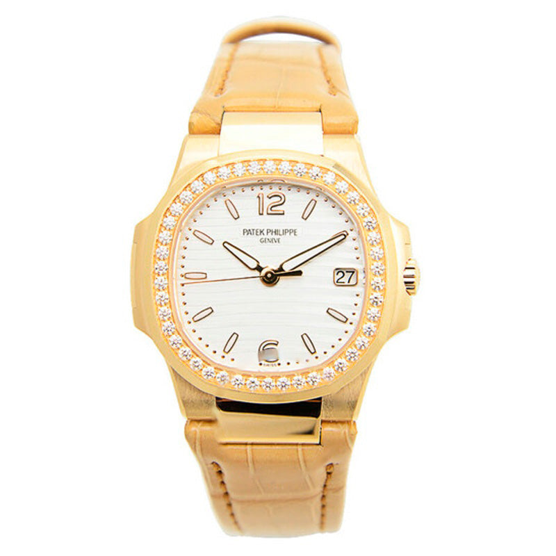 Relógio Nautilus Quartzo Diamante Mostrador Branco 32 mm - Mercado de Luxo - O Maior E-Commerce de Bens, Produtos e Serviços de Luxo do Brasil.