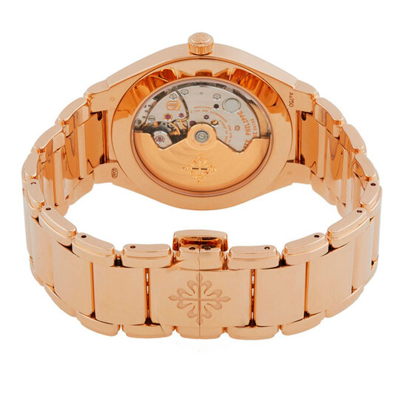 Relógio Vinte e quatro automáticos com diamantes e mostrador em ouro rosa 36 mm - Mercado de Luxo - O Maior E-Commerce de Bens, Produtos e Serviços de Luxo do Brasil.