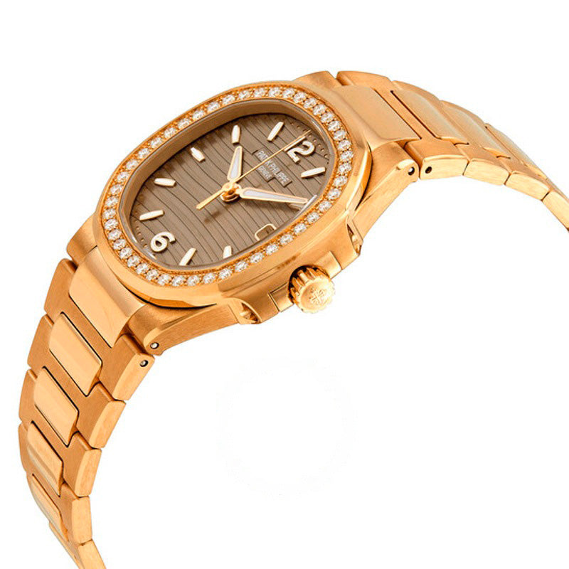 Relógio Nautilus Quartzo Diamante Mostrador Dourado 32 mm - Mercado de Luxo - O Maior E-Commerce de Bens, Produtos e Serviços de Luxo do Brasil.