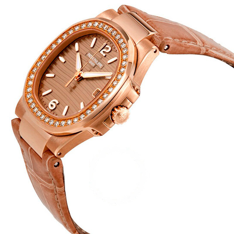 Relógio Nautilus Ouro Rosa 18k Diamante 32 mm - Mercado de Luxo - O Maior E-Commerce de Bens, Produtos e Serviços de Luxo do Brasil.