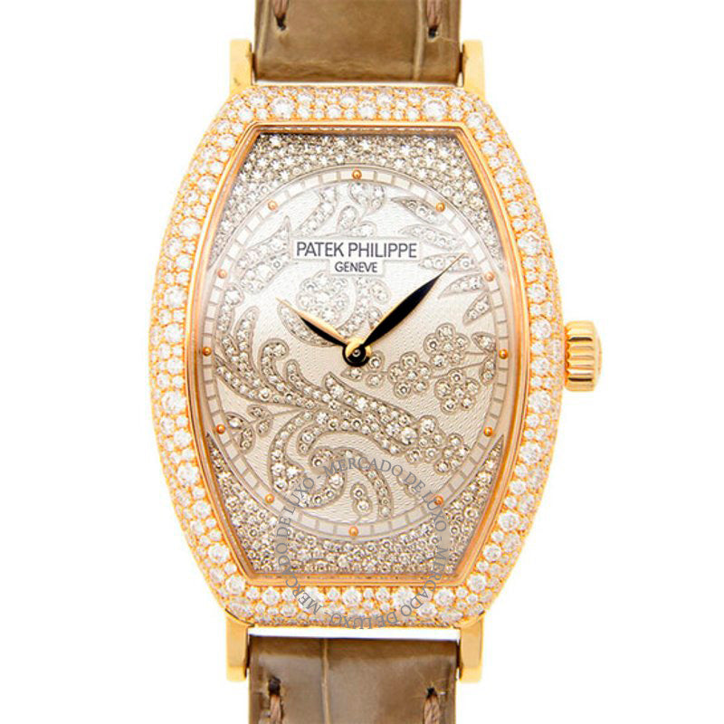 Relógio Gondolo Mecânico Mostrador Dourado e Diamante 29 mm - Mercado de Luxo - O Maior E-Commerce de Bens, Produtos e Serviços de Luxo do Brasil.
