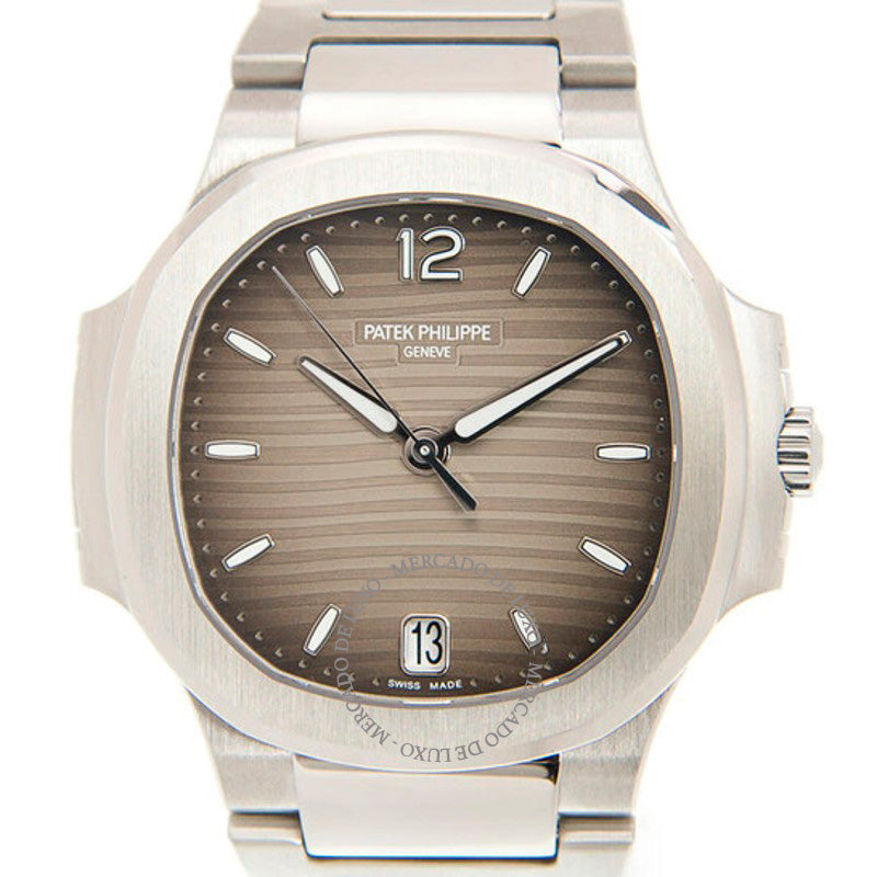 Relógio Nautilus Automático Mostrador Cinza 35 mm - Mercado de Luxo - O Maior E-Commerce de Bens, Produtos e Serviços de Luxo do Brasil.