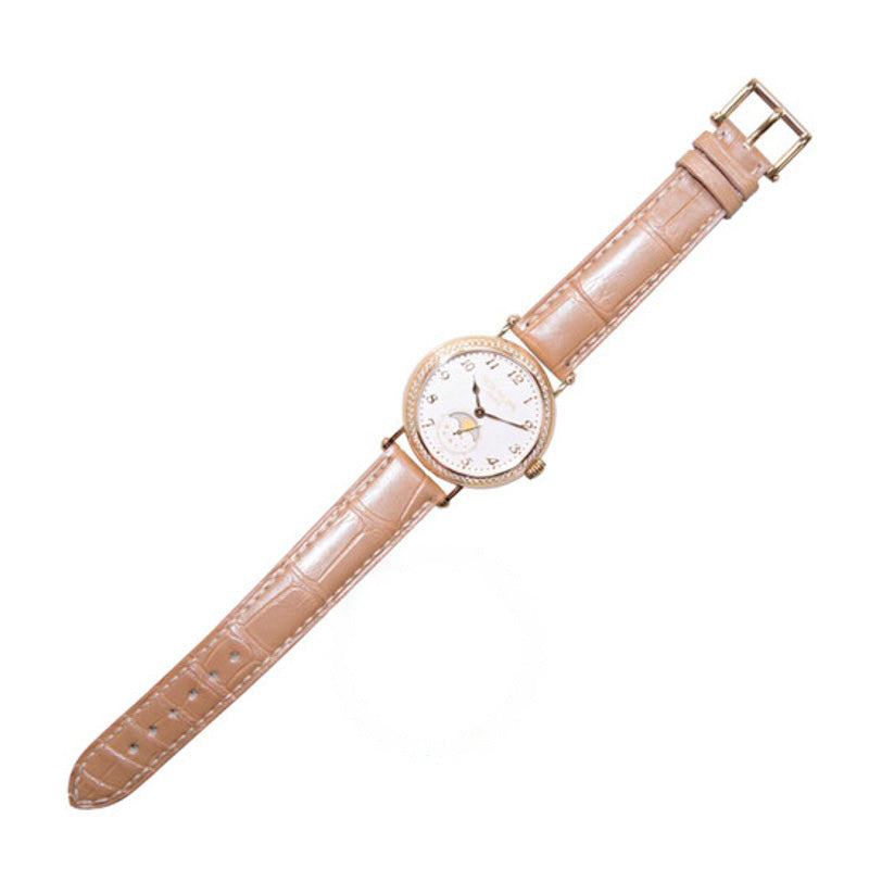 Relógio de corda manual com mostrador branco e diamante 33 mm - Mercado de Luxo - O Maior E-Commerce de Bens, Produtos e Serviços de Luxo do Brasil.