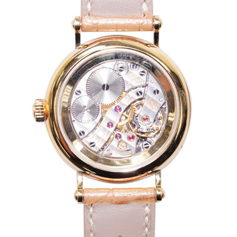Relógio de corda manual com mostrador branco e diamante 33 mm - Mercado de Luxo - O Maior E-Commerce de Bens, Produtos e Serviços de Luxo do Brasil.