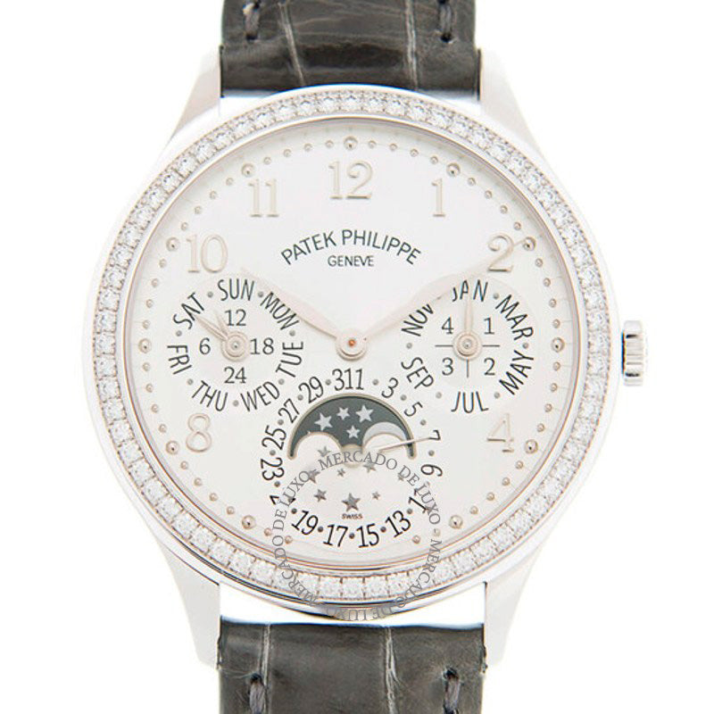 Relógio Grand Complications Perpetual Automatic Diamond White Dial 35 mm - Mercado de Luxo - O Maior E-Commerce de Bens, Produtos e Serviços de Luxo do Brasil.