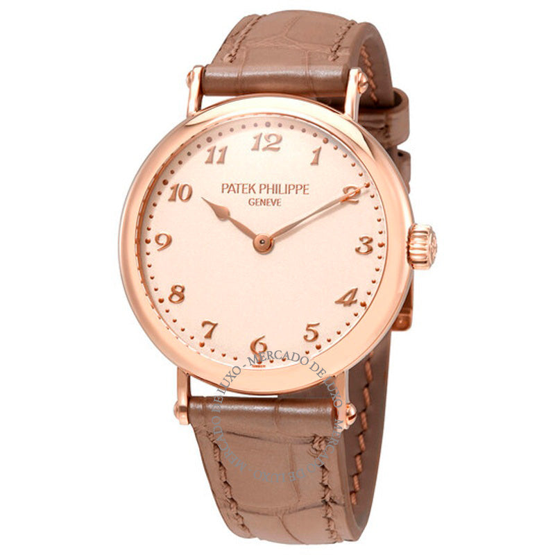Relógio Mostrador creme ouro rosa 18kt automático 34 mm - Mercado de Luxo - O Maior E-Commerce de Bens, Produtos e Serviços de Luxo do Brasil.