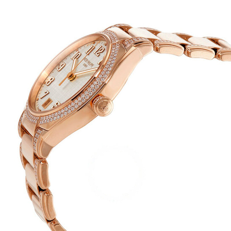 Relógio Vinte e quatro automáticos com mostrador prateado e diamante 36 mm - Mercado de Luxo - O Maior E-Commerce de Bens, Produtos e Serviços de Luxo do Brasil.