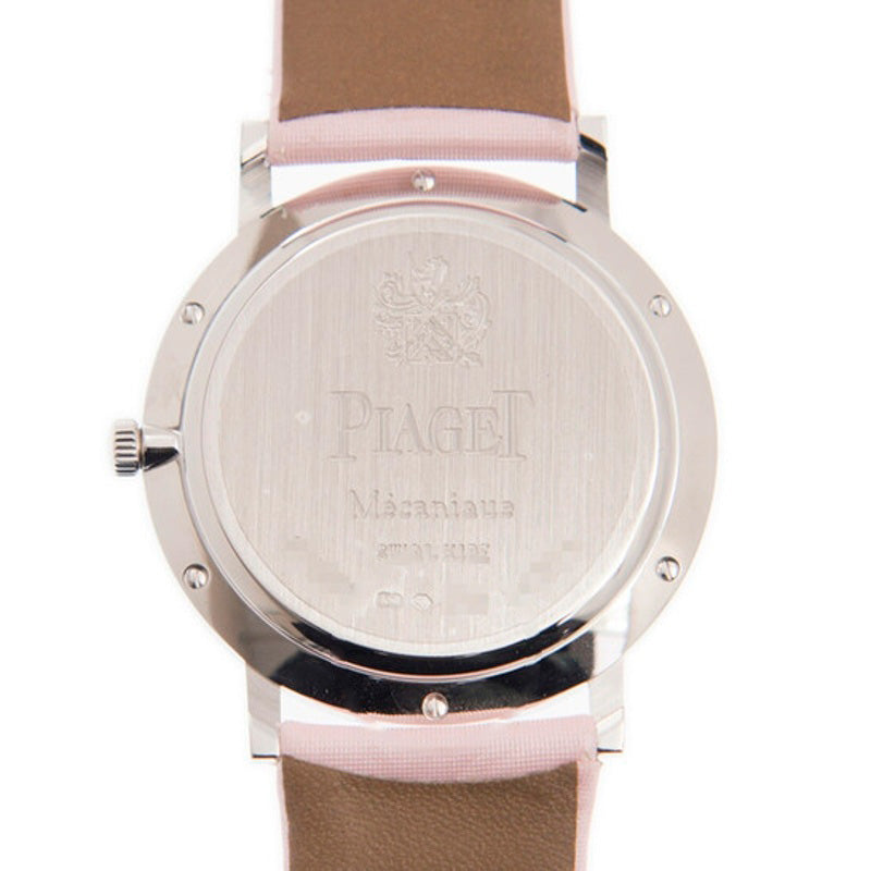 Relógio Altiplano Diamante Mostrador Branco 34 mm - Mercado de Luxo - O Maior E-Commerce de Bens, Produtos e Serviços de Luxo do Brasil.